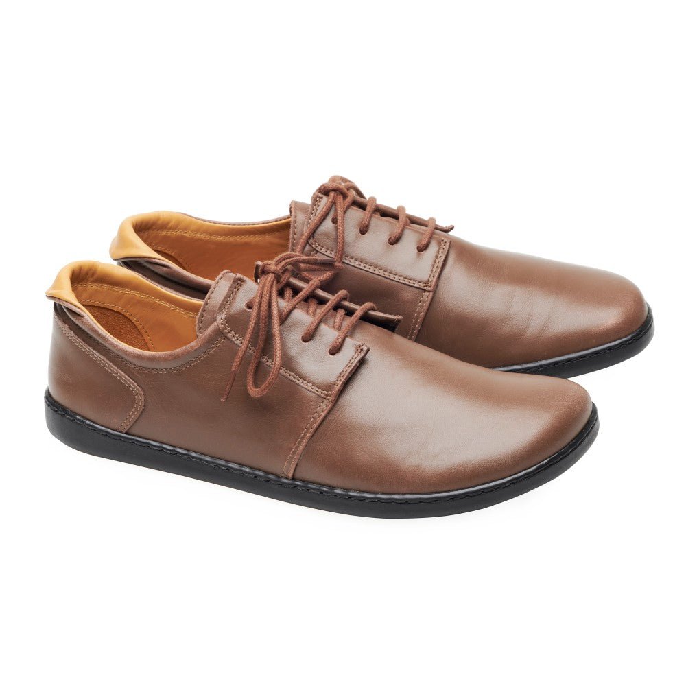 PIQUANT Nappa Dark Brown - ZAQQ Barfußschuhe