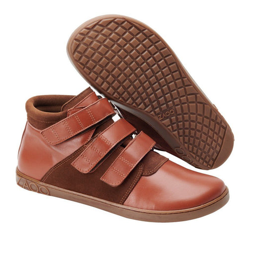 QOOPER Cognac - ZAQQ Barfußschuhe